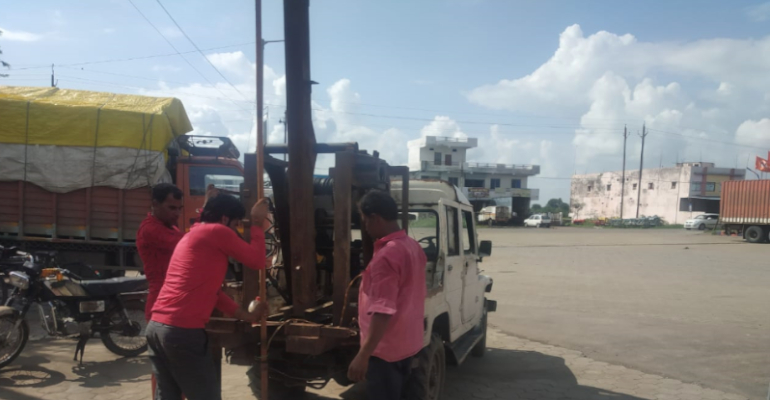 Yield Testing of Borewell